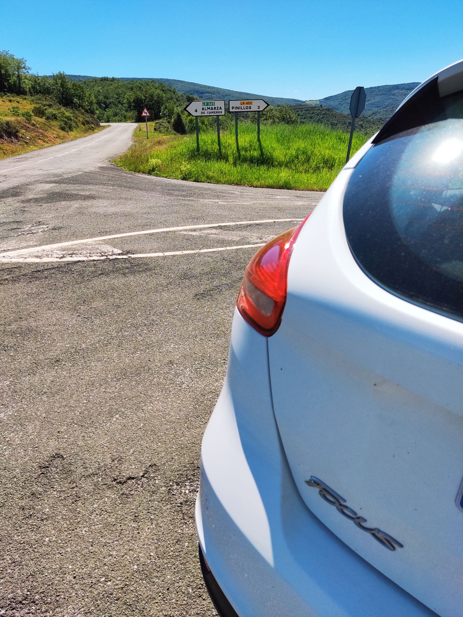 Ruta puerto de la Rasa, La Rioja #carreteras