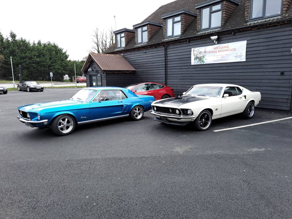 Car meet The Moat, Wrotham  